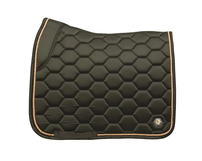 Coldstream Marygold Dressage Saddle Pad - Fern Green